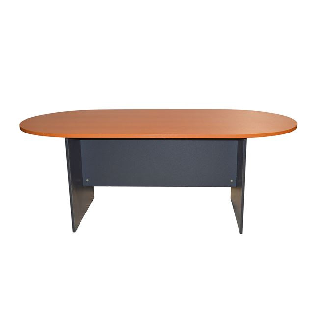 Конферентна маса  SIENNA цвят череша-сив  200x100x75 см