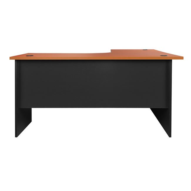 Ъглово бюро професионал сиена 150x150x75см череша