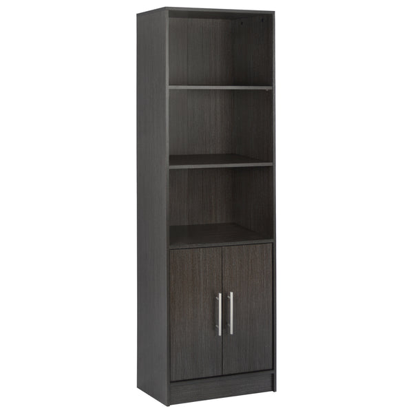 Библиотека ENSLEY цвят зебрано  60X30X180см