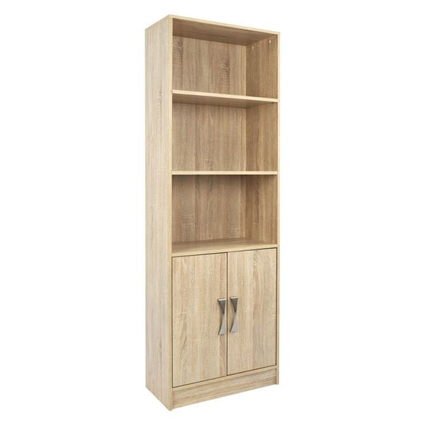 Библиотека ENSLEY   цвят сонома 60x30x180см