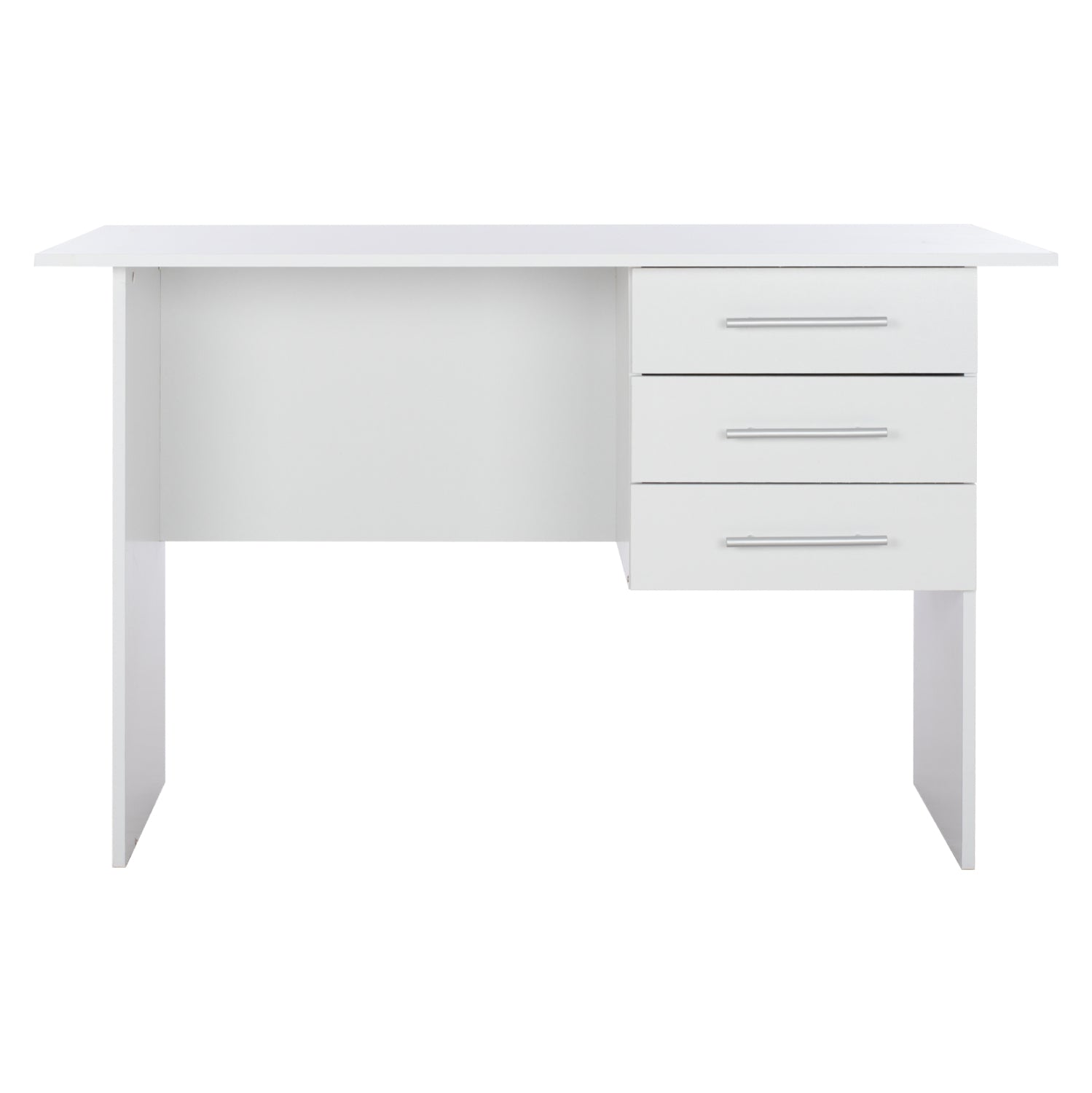 Офис бюро ENSLEY бял цвят 120X60X76 см