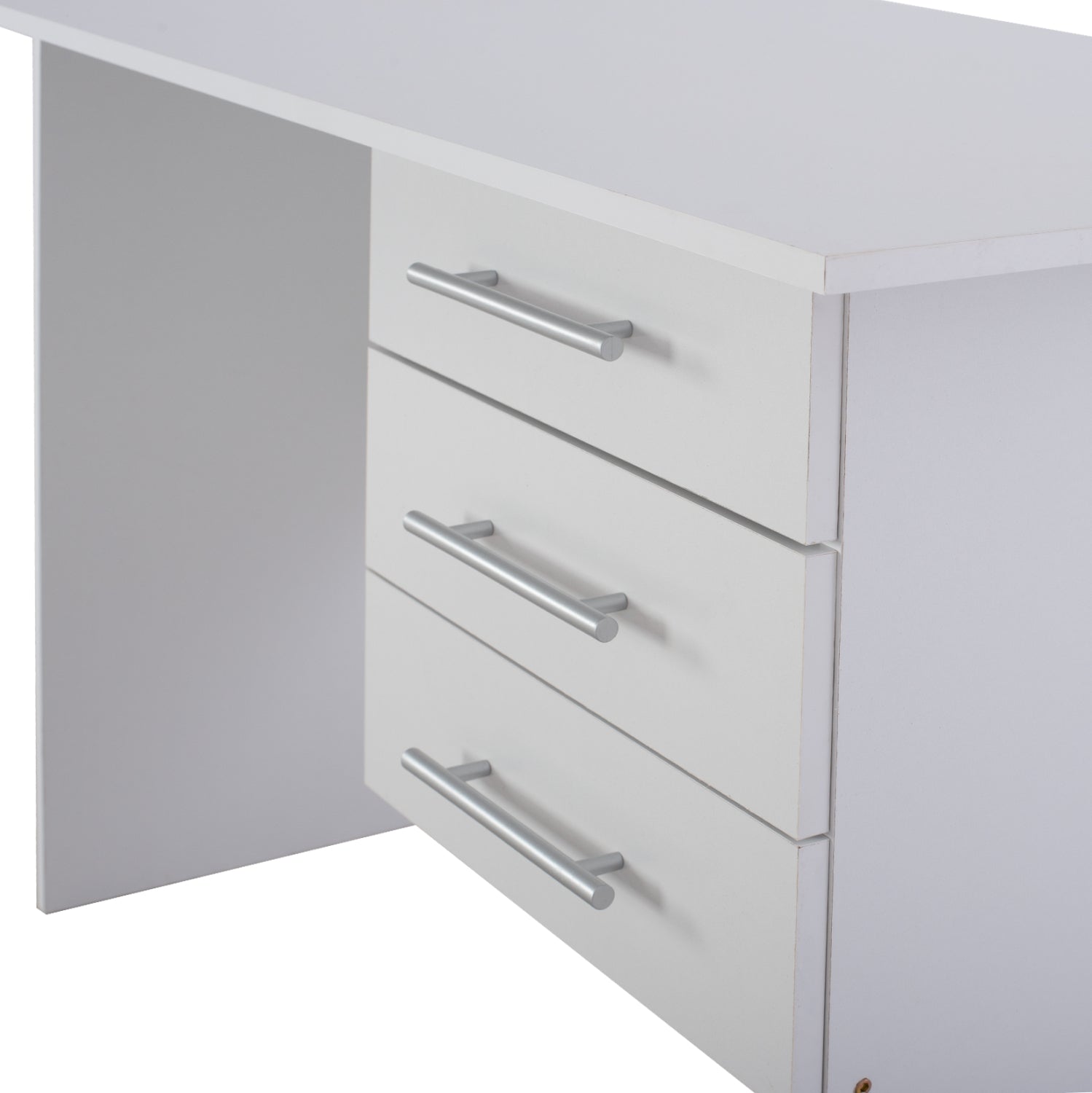 Офис бюро ENSLEY бял цвят 120X60X76 см