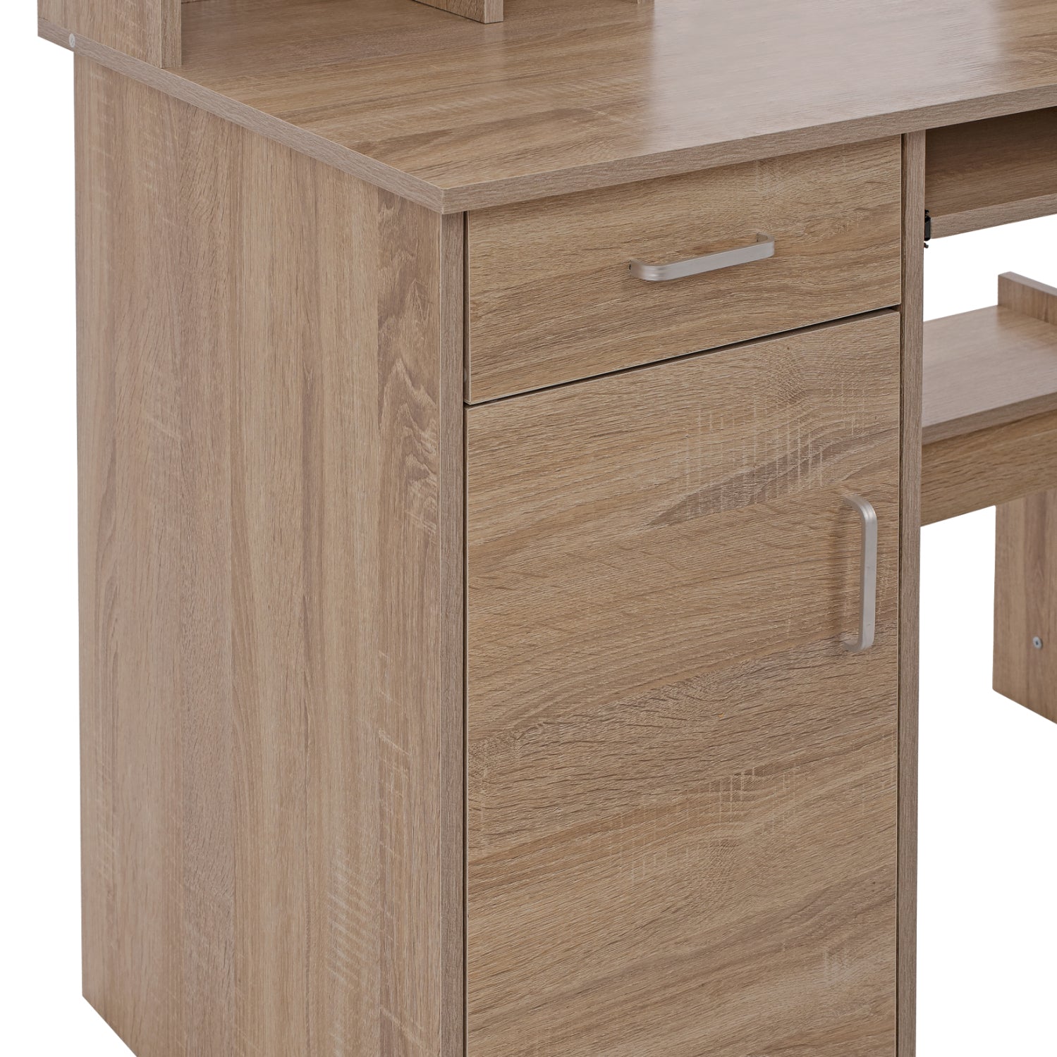 Офис бюро STATUS сонома цвят 120X55X182см