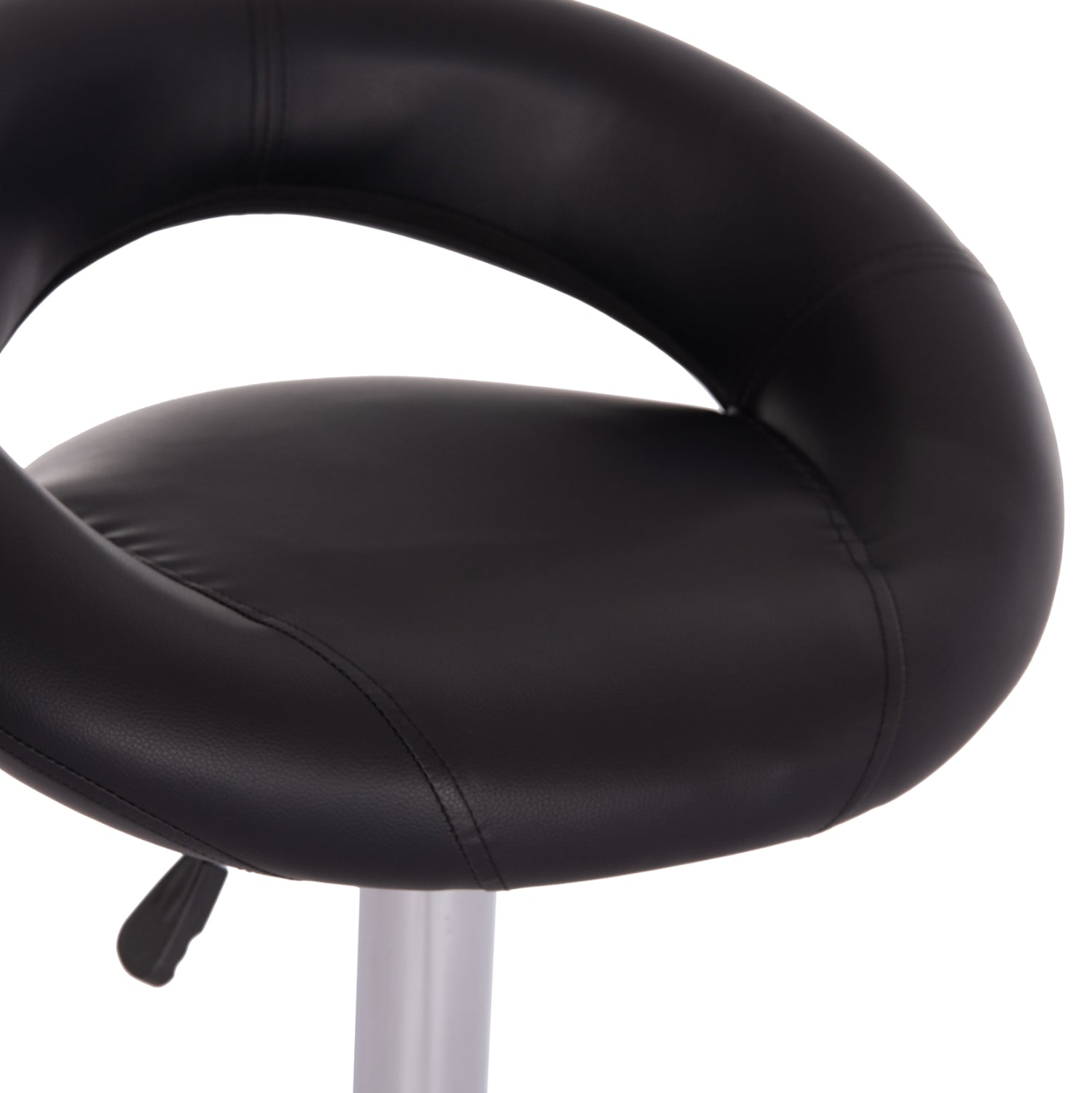 Бар стол Rea черен цвят 54x47x96см.