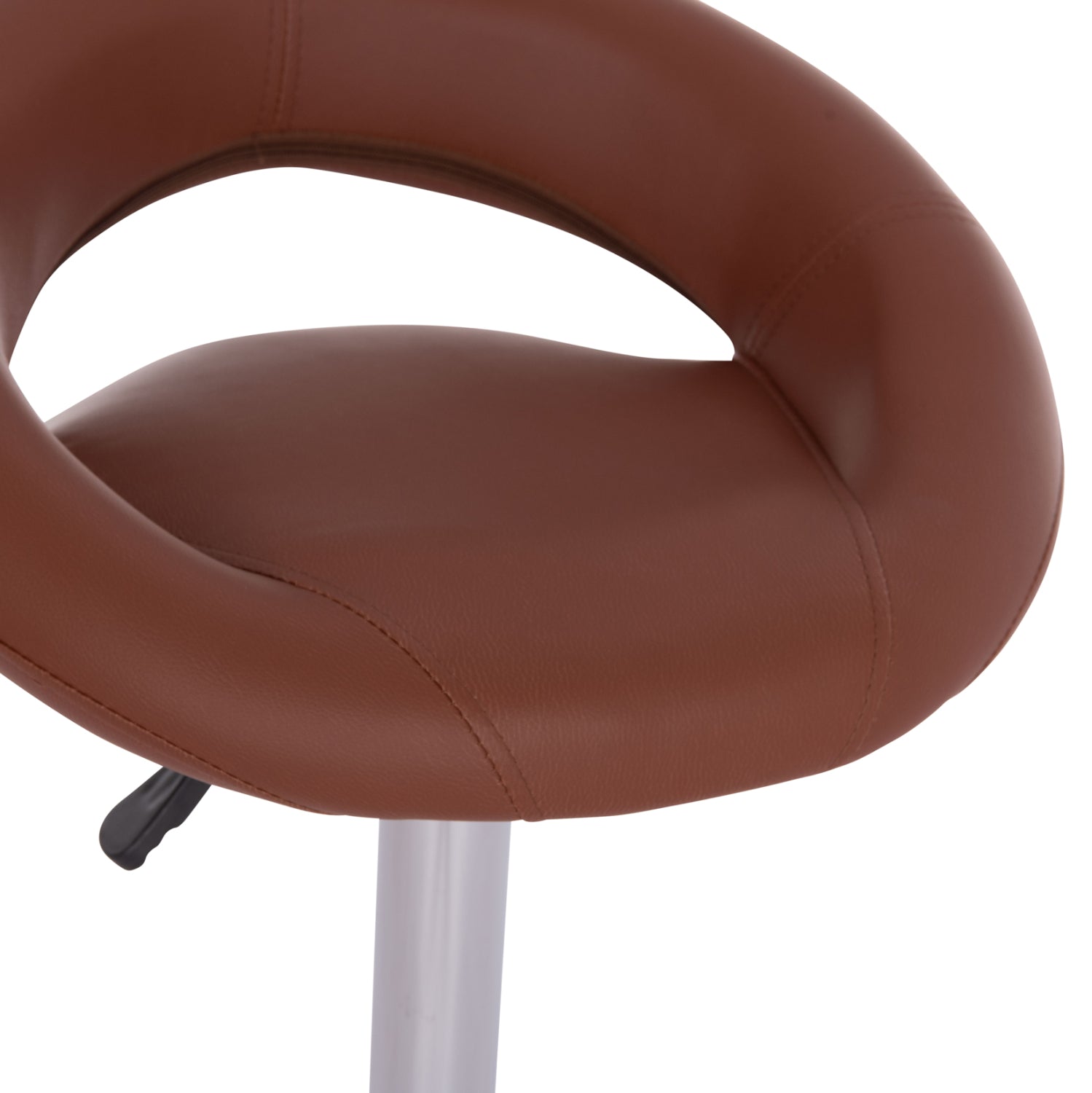 Бар стол Rea кафяв цвят 54x47x96см