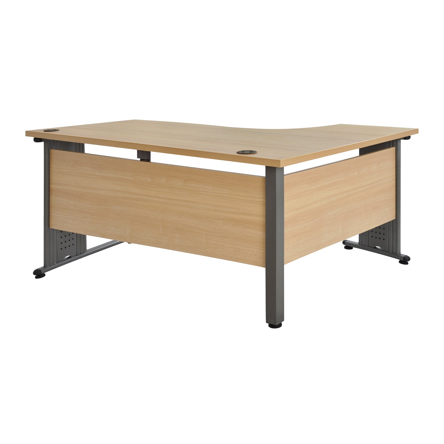 Офис бюро  VALDEN цвят дъб ляв ъгъл 160X120X75см