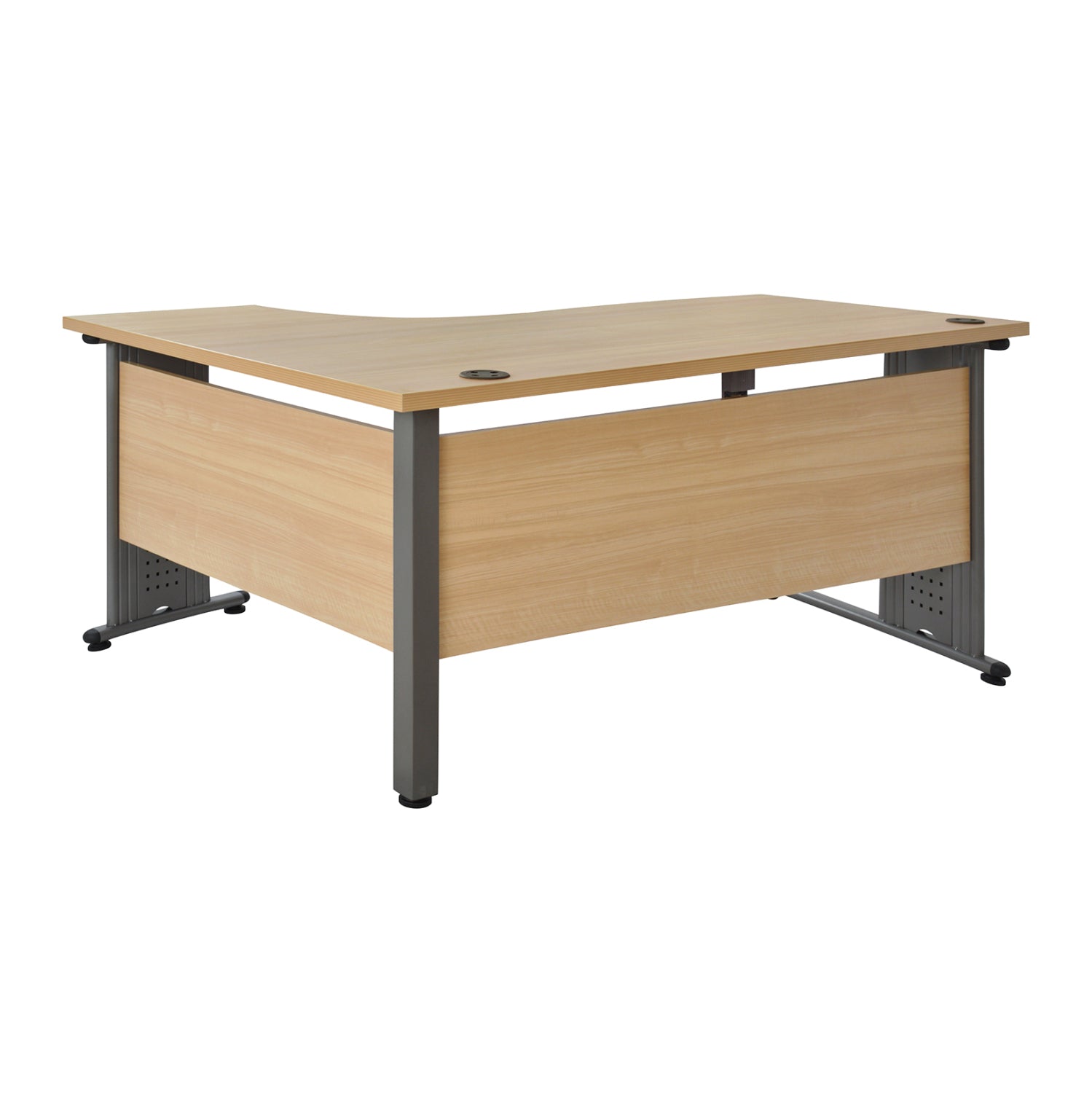 Офис бюро VALDEN бук-сив цвят  160х120х75 см