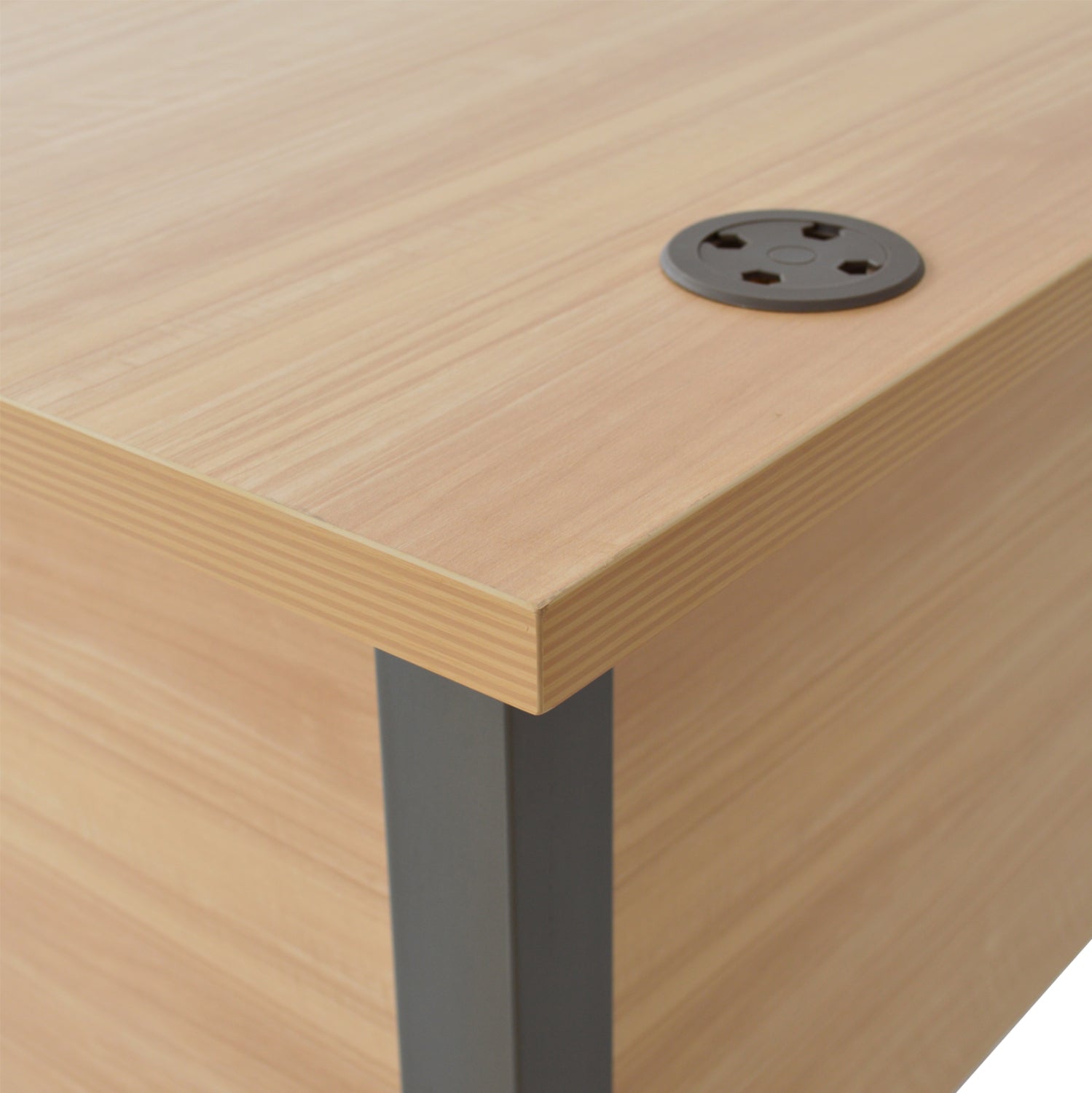 Офис бюро VALDEN бук-сив цвят  160х120х75 см