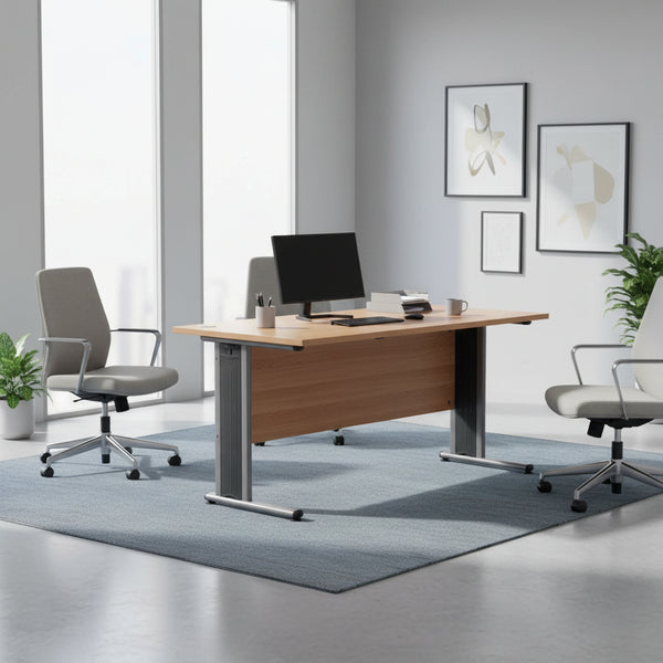 Професионално бюро  VALDEN бук 120х72х75см