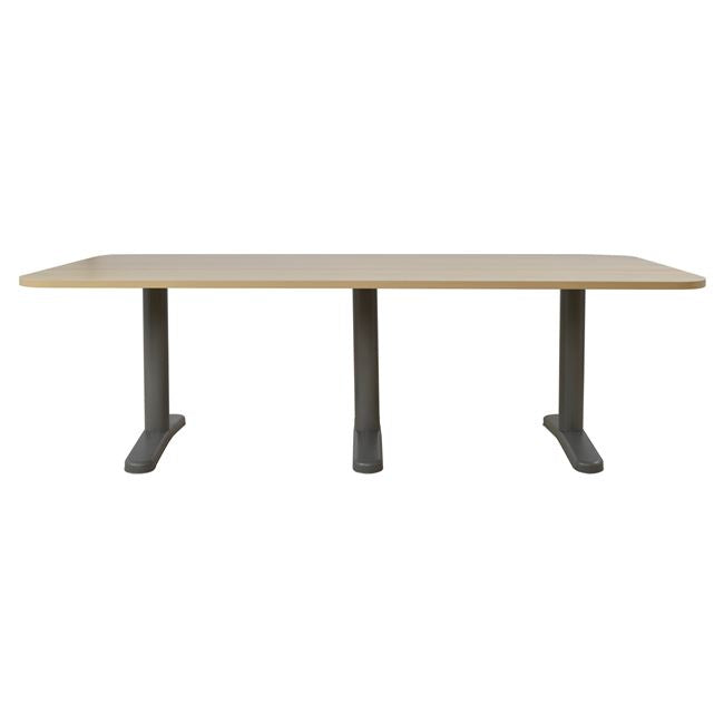 Конферентна маса WALVIA - цвят дъб  240X120X75