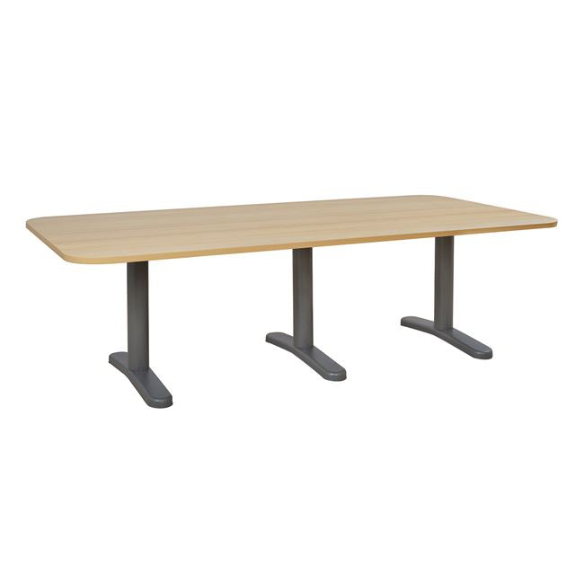 Конферентна маса WALVIA - цвят дъб  240X120X75