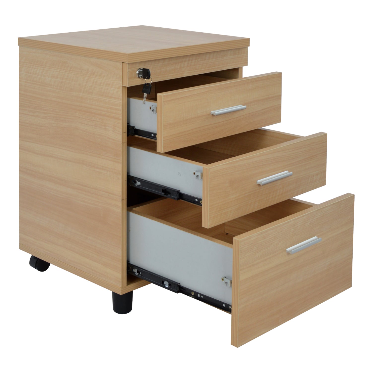 Офис чекмедже  VANCE - Цвят дъб  40X40X55