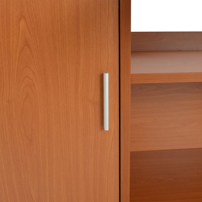 Офис шкаф VANCE  цвят череша  108Χ41Χ68