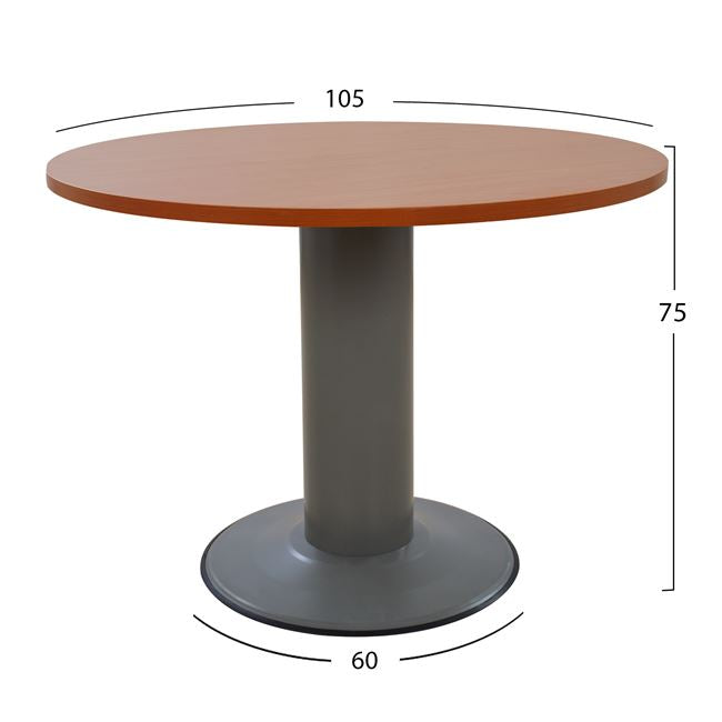 Конферентна маса VANCE цвят череша Φ105Χ75