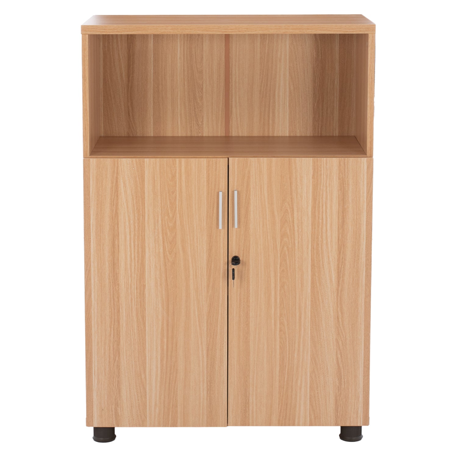 Офис шкаф VANCE цвят бук  80x38x118.5см