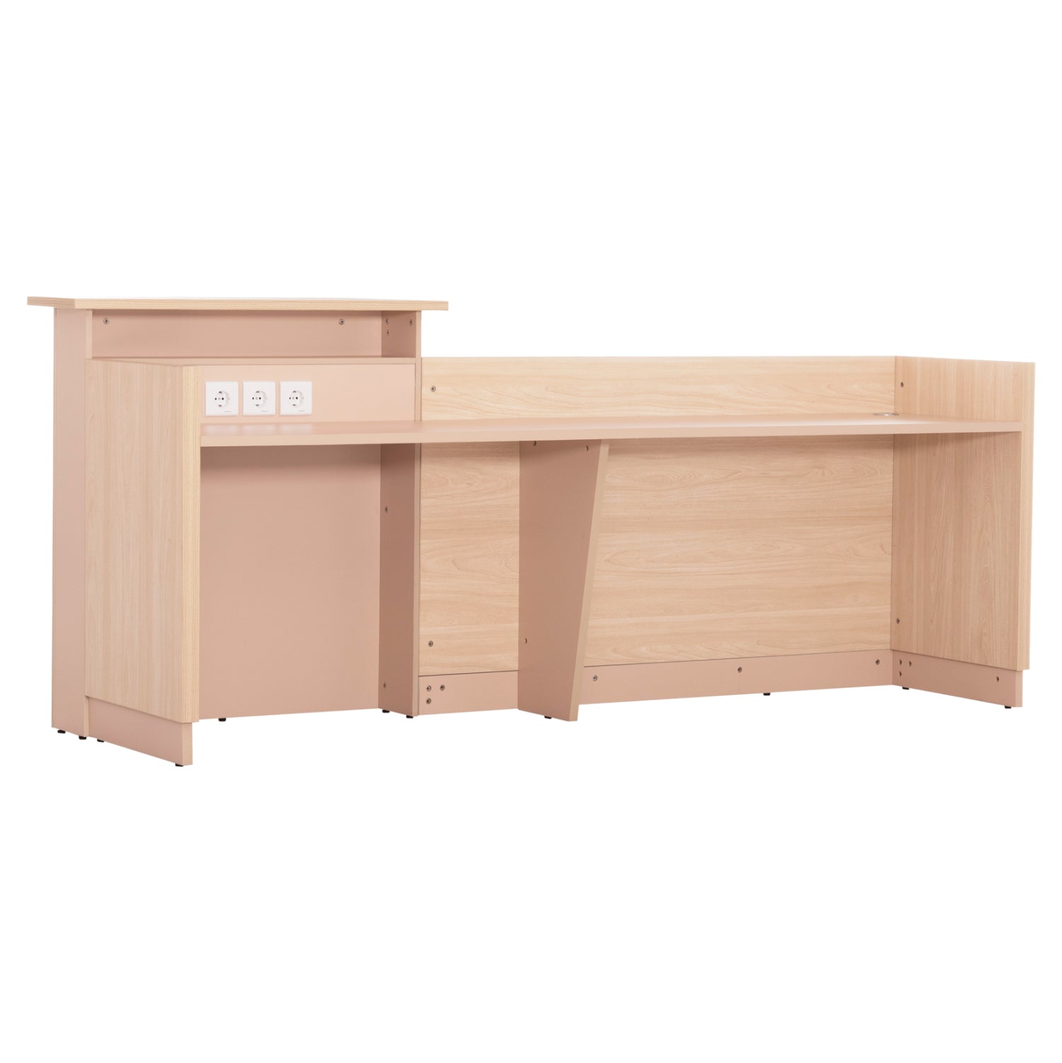 Рецепция  DALTON  цвят сонома-бежов 240x80x106см