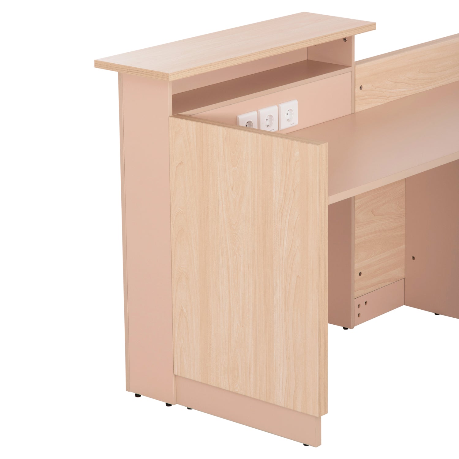 Рецепция  DALTON  цвят сонома-бежов 240x80x106см