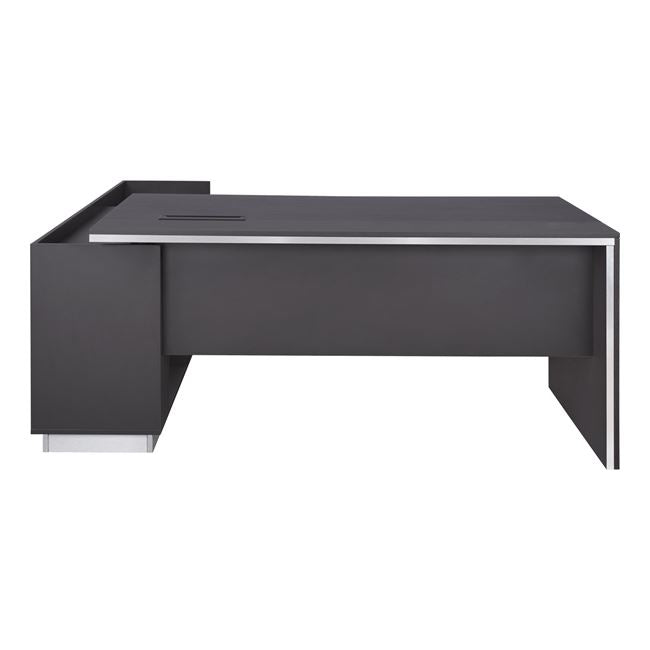 Офис бюро ROSEWOOD  - десен ъгълцвят венге-сив 180X170X76см