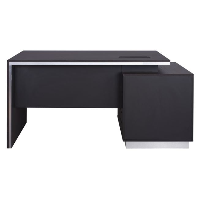 Офис бюро  ROSEWOOD  - ляв шкаф цвят венге 160X80X76см