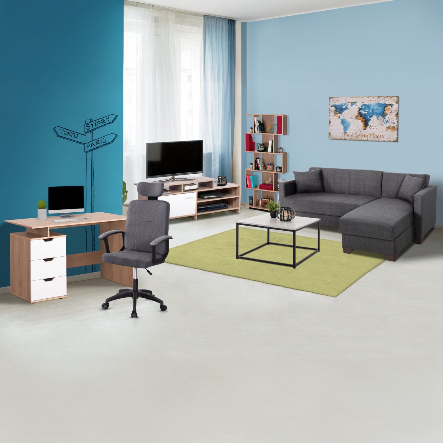 Студентски комплект 6 части