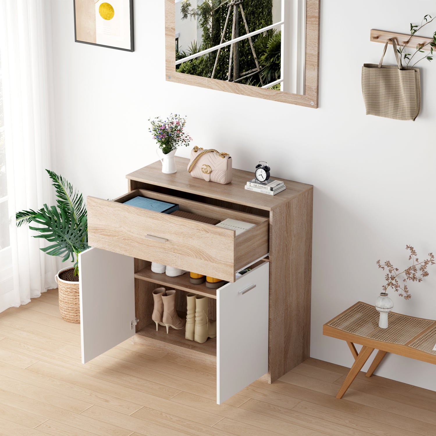 Антре DIONNE -цвят сонама-бял