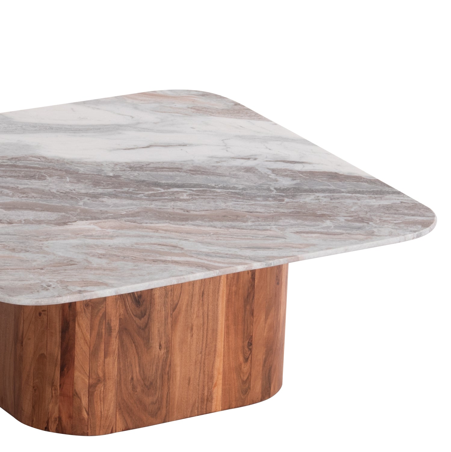 Комплект холни маси  VOLTI 2 бр сив-естествен цвят