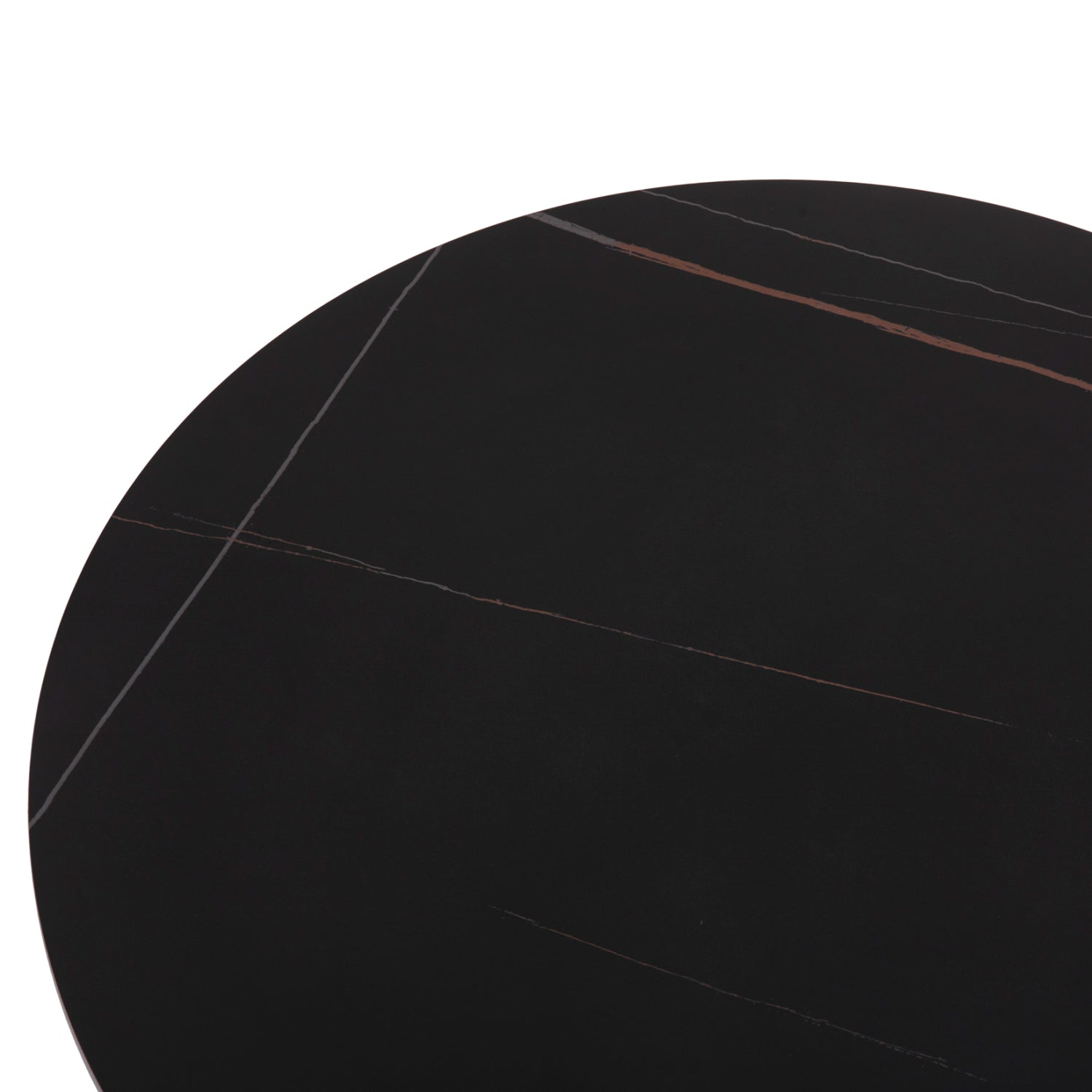 Комплект 2 холни маси DUNCAN мдф и керамичен плот φ80cm и φ45cm