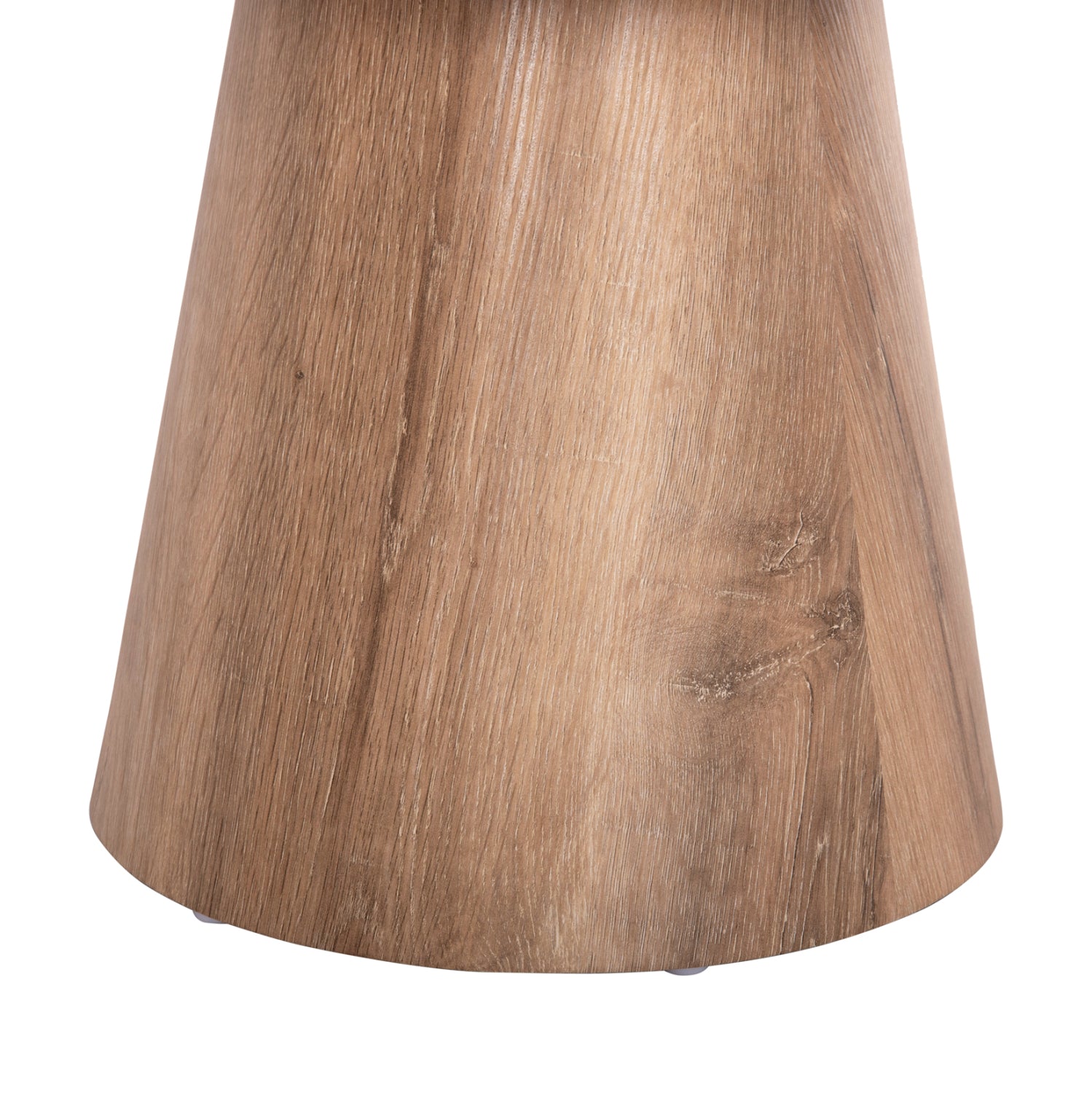 Комплект 2 холни маси Кaran естествено дърво мдф φ80см и φ45см