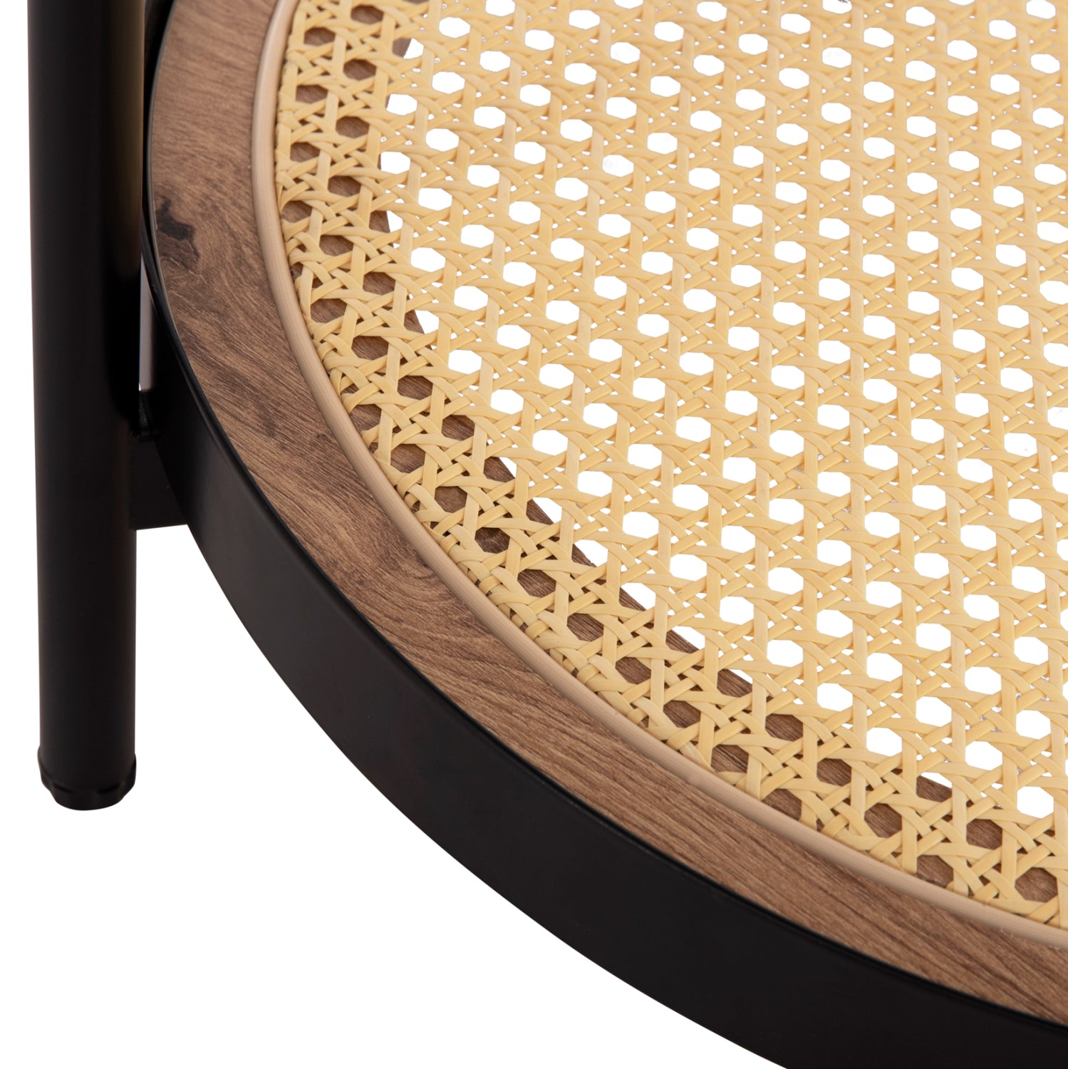 Комплект Сити цвят черен-натурал