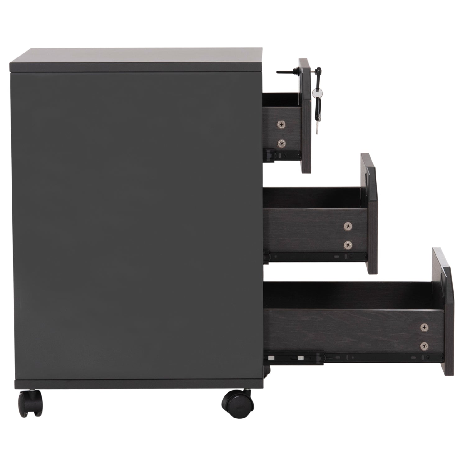 Професионално чекмедже за бюро с колела 40/40/66см