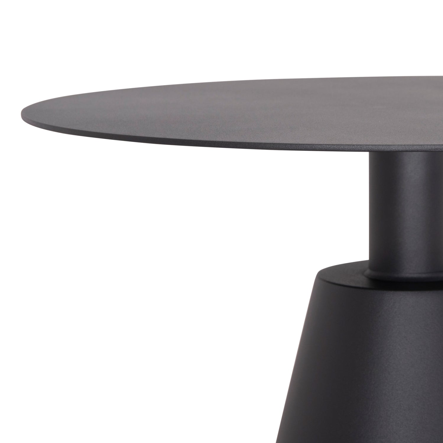 Комплект за отдих 3бр Оrego алуминиев  в тъмно сиво с маса Φ50x56