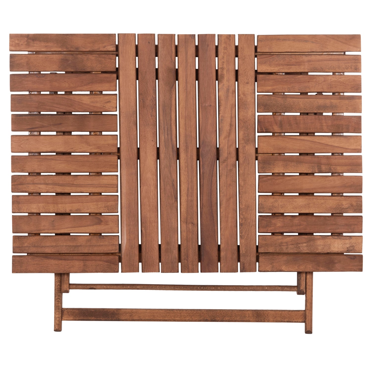 Градински комплект  5бр Lake beach в орех--черен текстил с маса 120x80x75