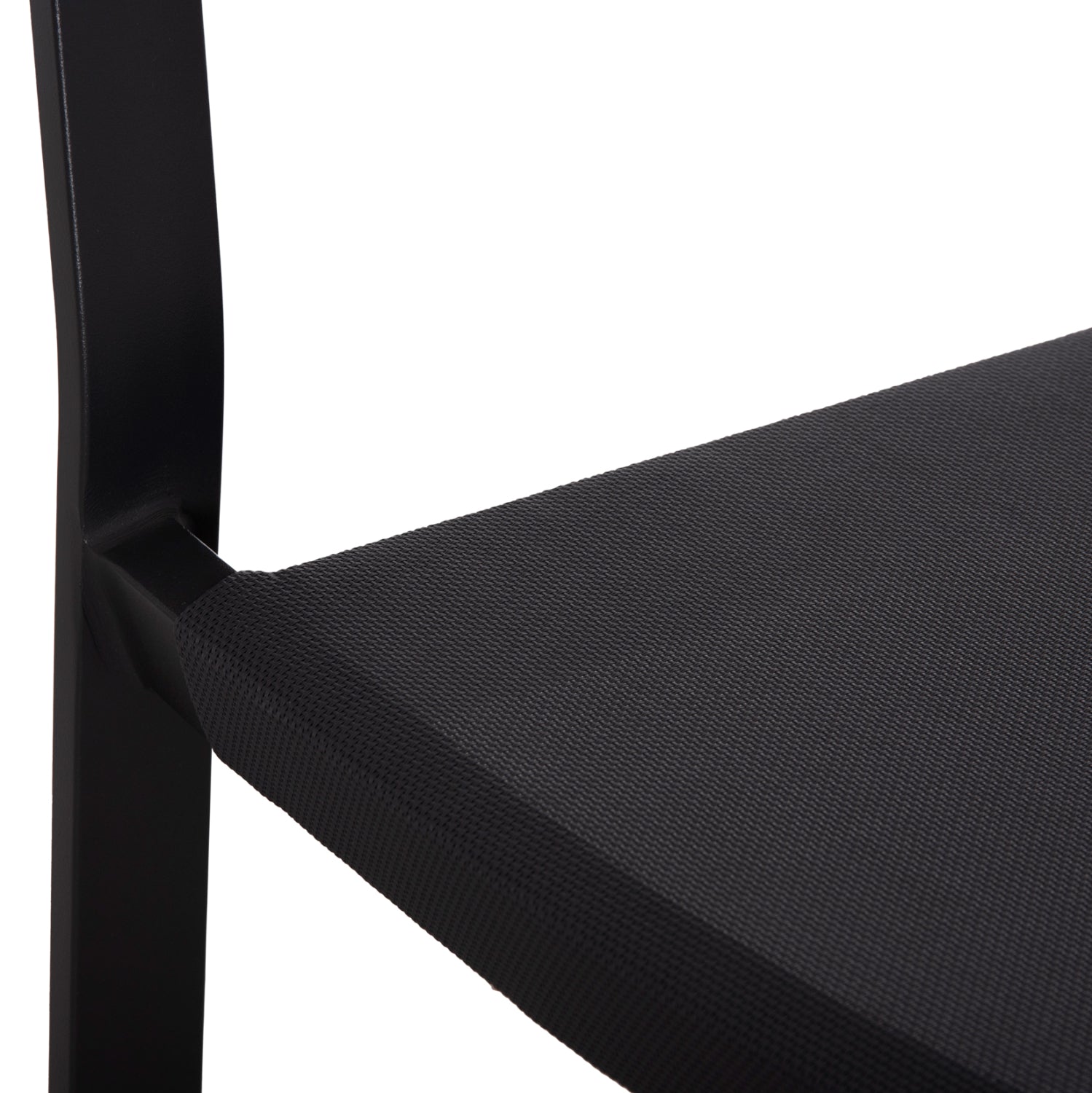 Трапезен комплект от 5 части ADAM алуминиеви столове и маса 120x70 сива