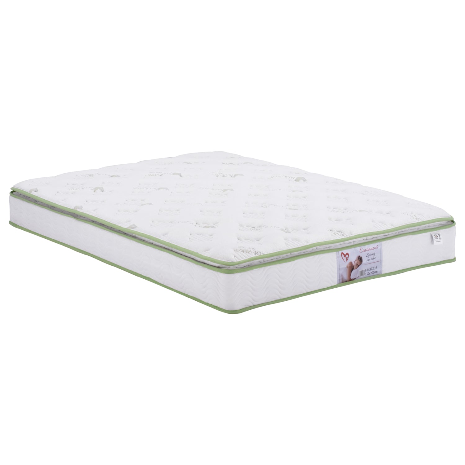 Двойно легло с място за съхранение ALLIE  и матрак за 160x200cm