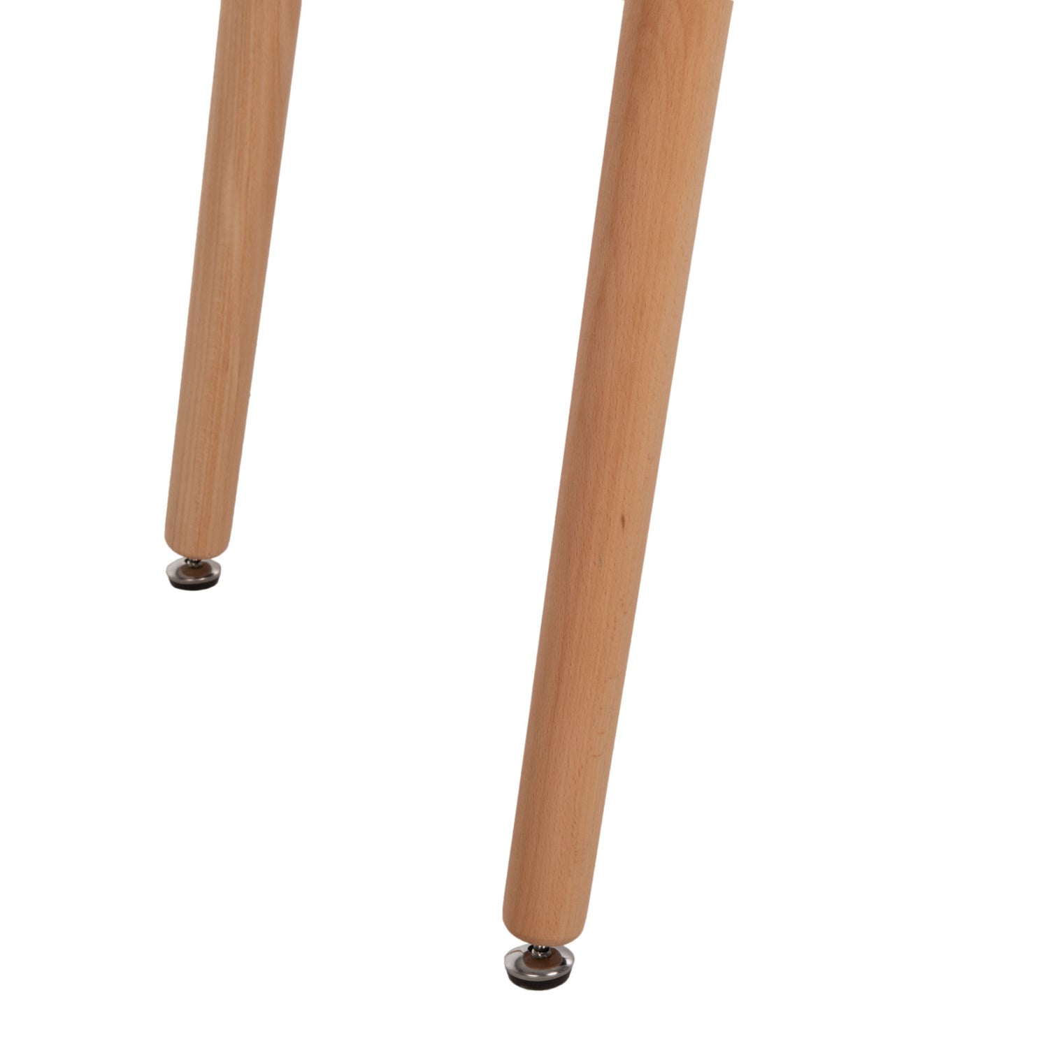 Трапезен комплект 5бр минимален КГ21172 мдф плот в бяло-рамка от естествено дърво