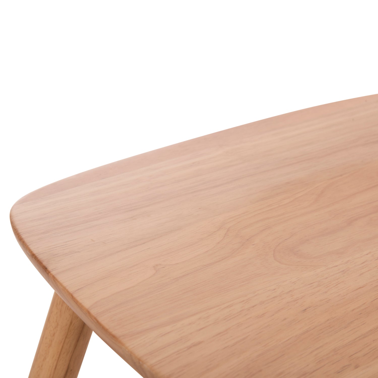 Трапезен комплект 5бр lucien мдф плот и бук в естествен цвят