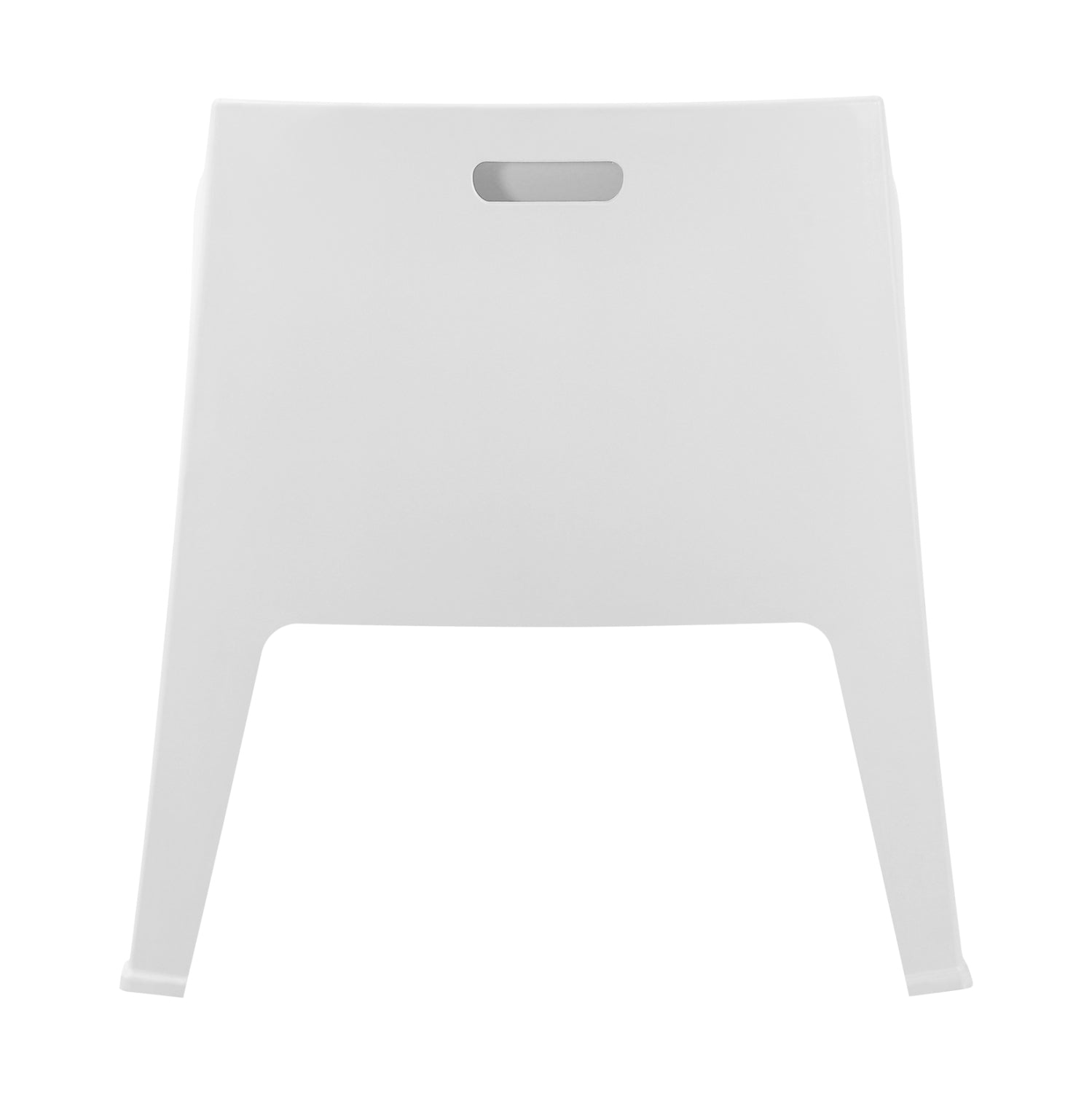 Комплект за отдих от 3 част, елегантен бял полипропилен