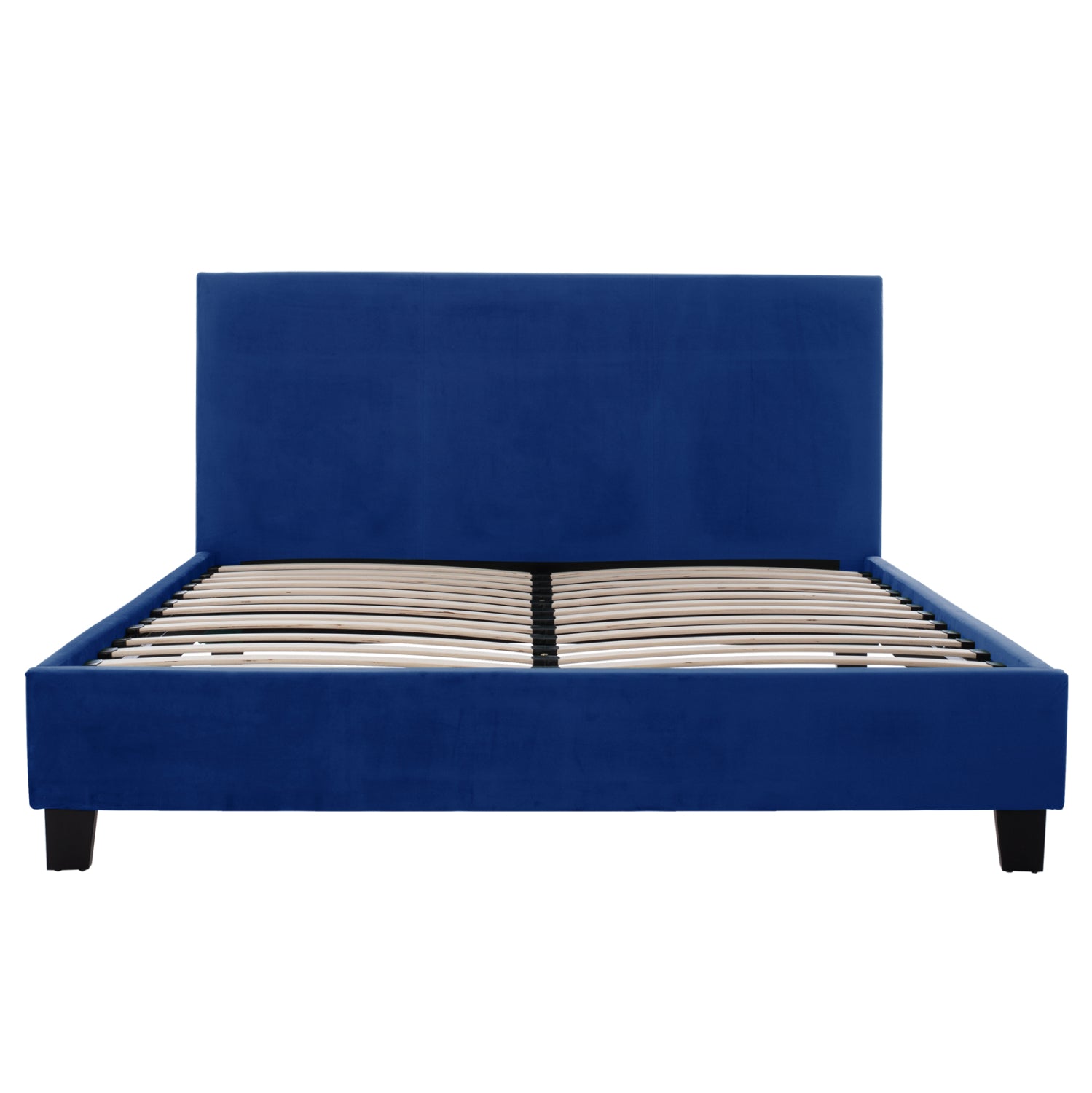 Легло с матрак Becca blue velvet -- за 150x200см