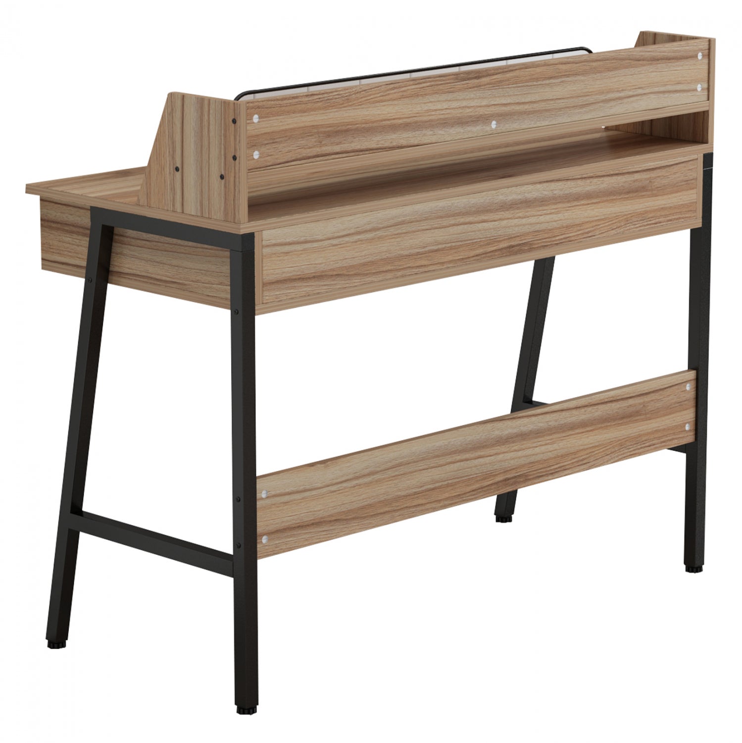 Офис бюро OLIVIER орех-черен цвят 104x48x89см