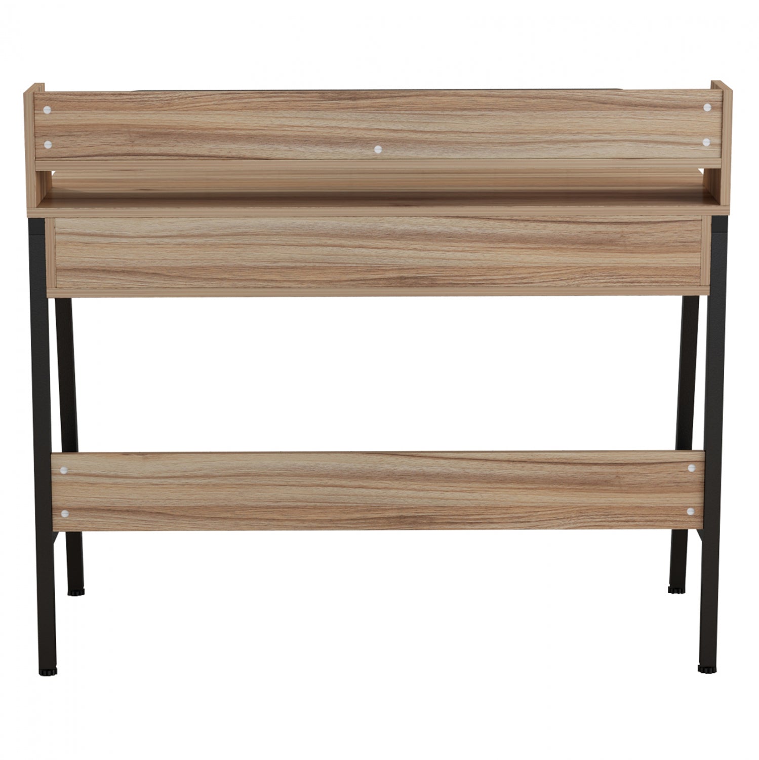 Офис бюро OLIVIER орех-черен цвят 104x48x89см