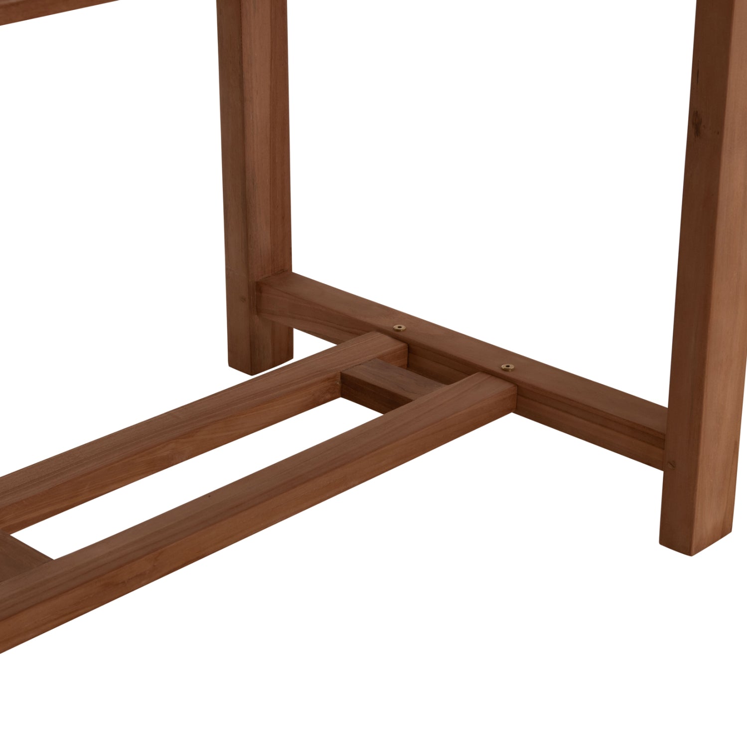 Комплект за хранене DONNY  с разтегателна маса и 6 фотьойла - тиково дърво