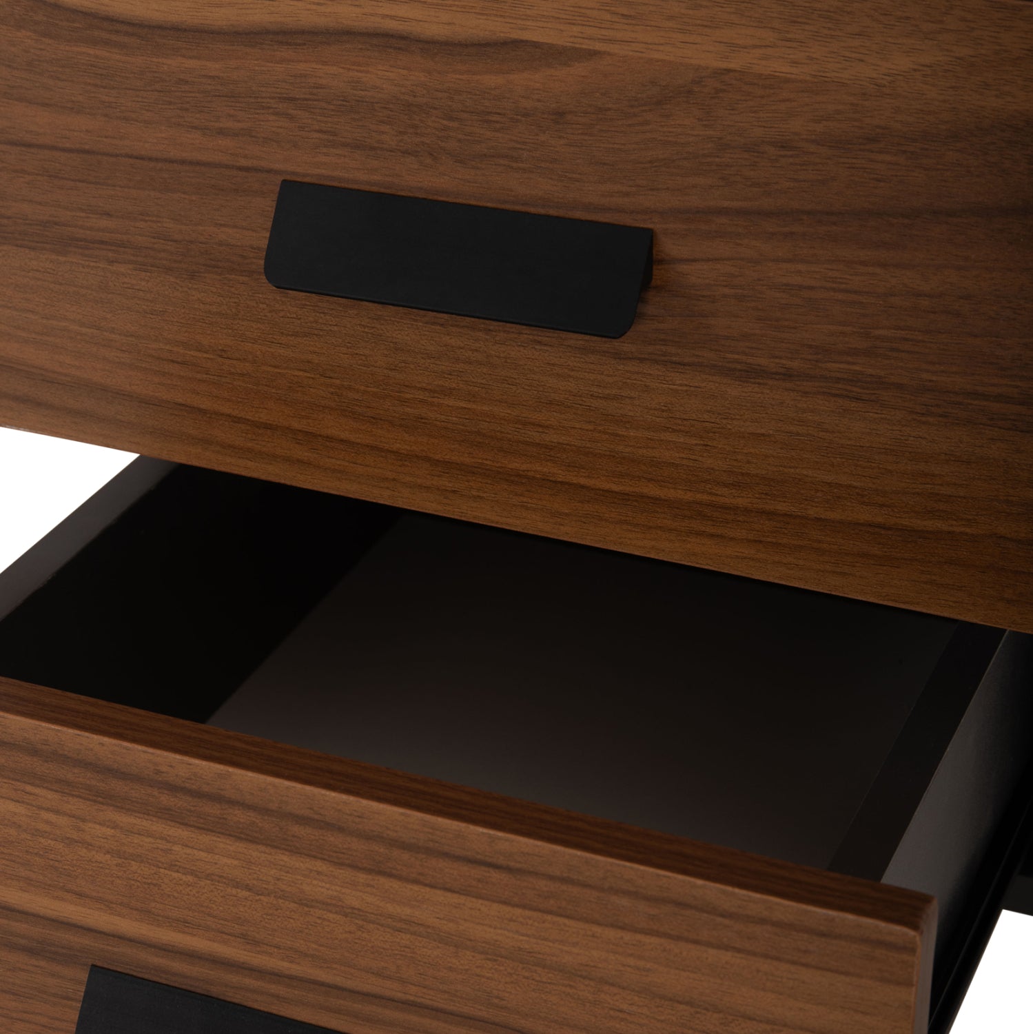 Офис бюро  VITINO  цвят орех-сив 120X60X76см