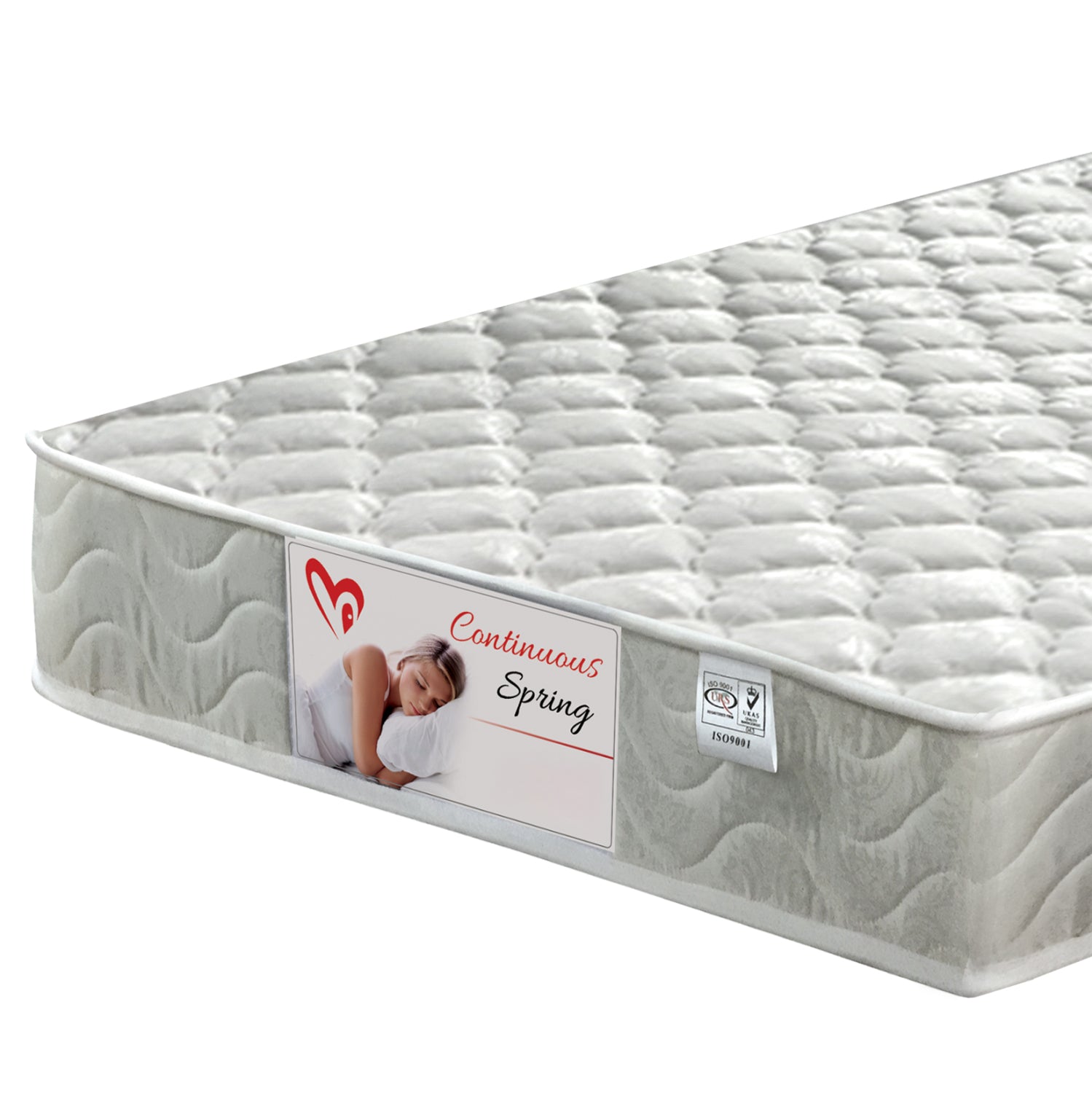 Разтегащ диван с матрак REVEN метал и дърво в тъмен дъб -- матрак 90x190 см