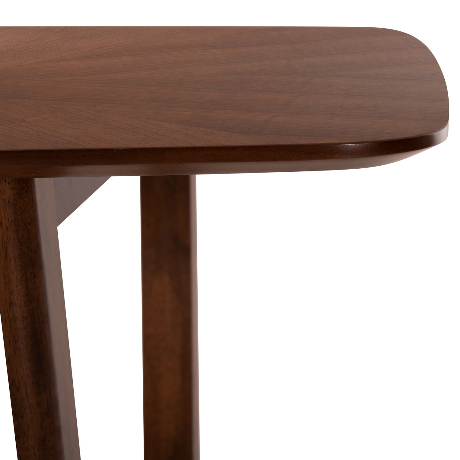 Комплект за хранене 7 части, маси riner mdf - столове от каучуково дърво и плат