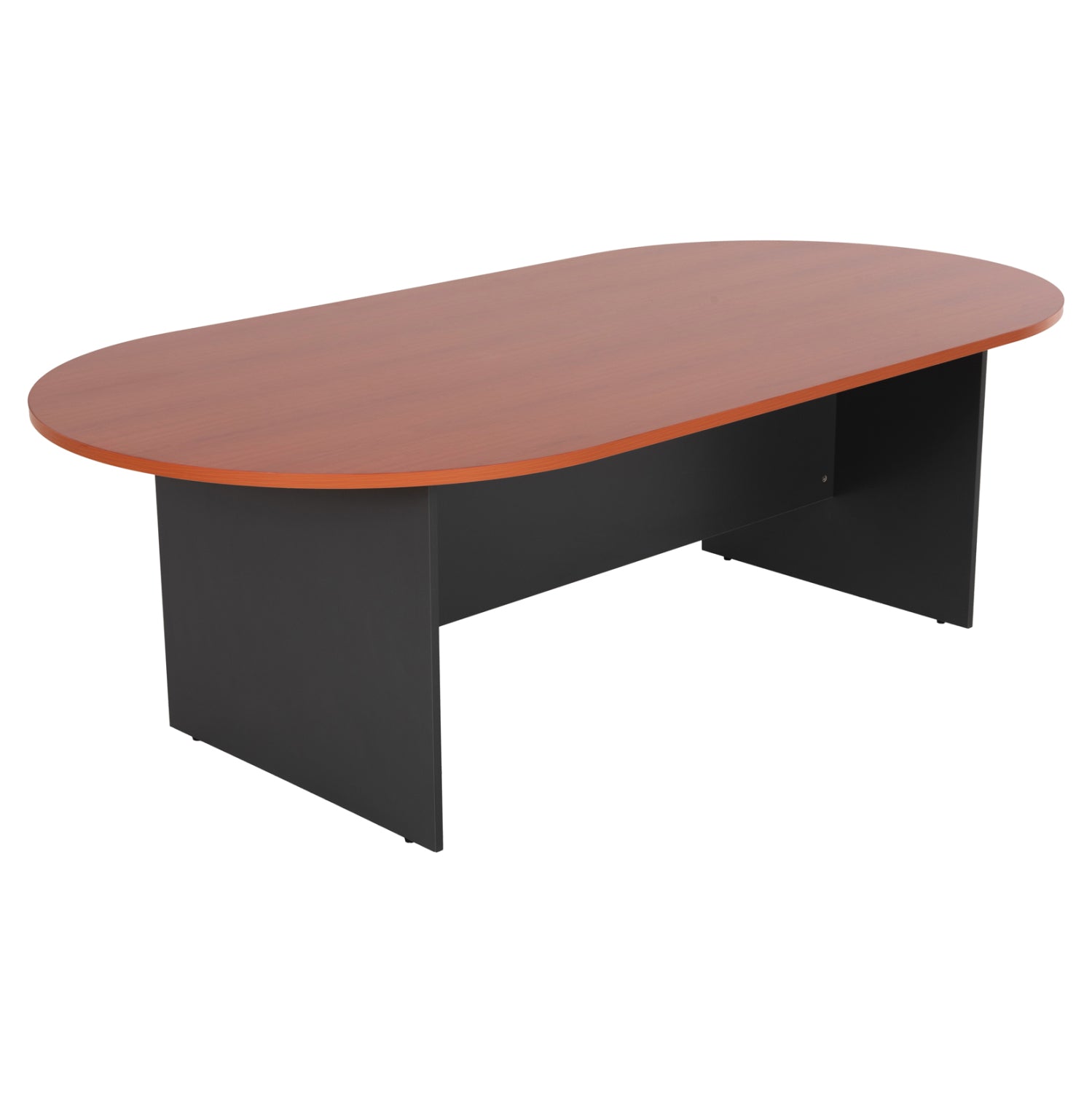 Конферентна маса Сиена 240x120х75см цвят антрацит-череша