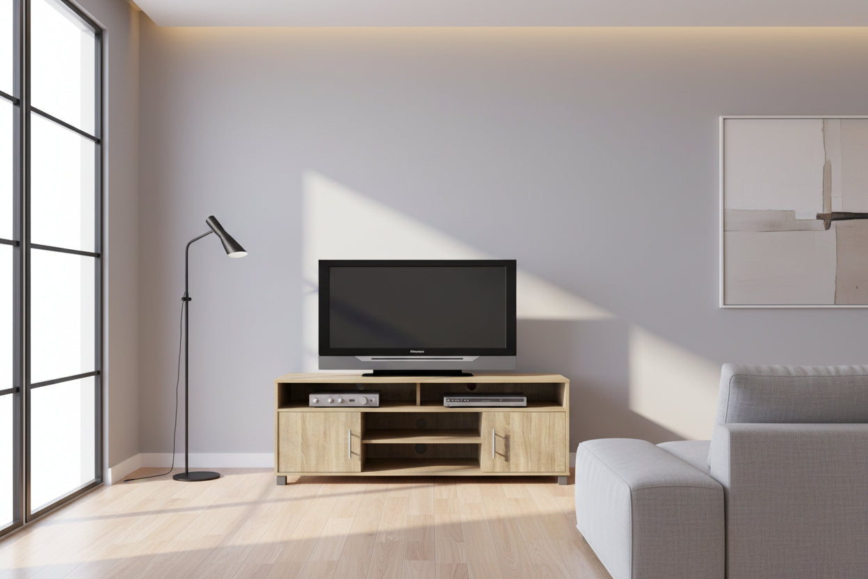 Тв шкаф DANNA цвят сонама 120x40x54