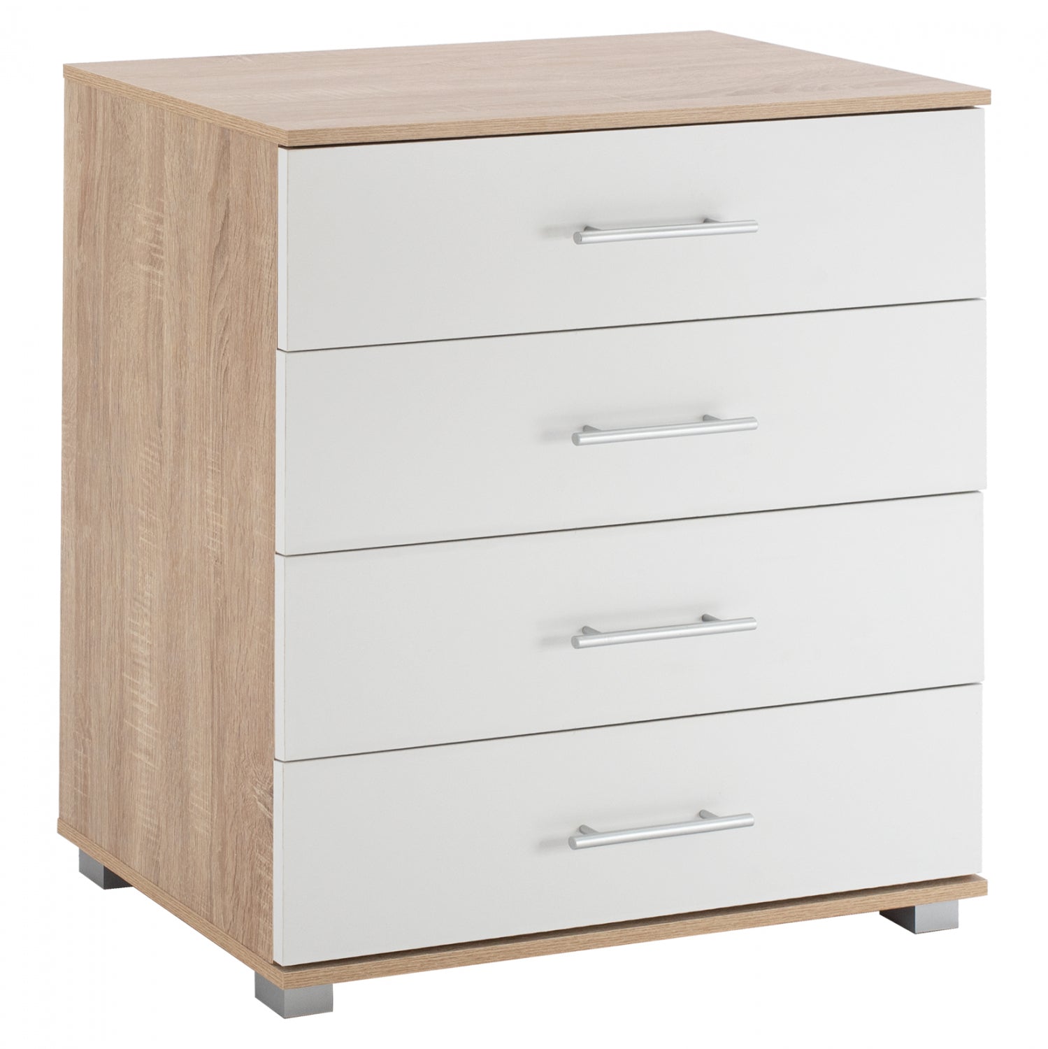 Скрин BRIANA цвят натурал-бял 75x40x83см