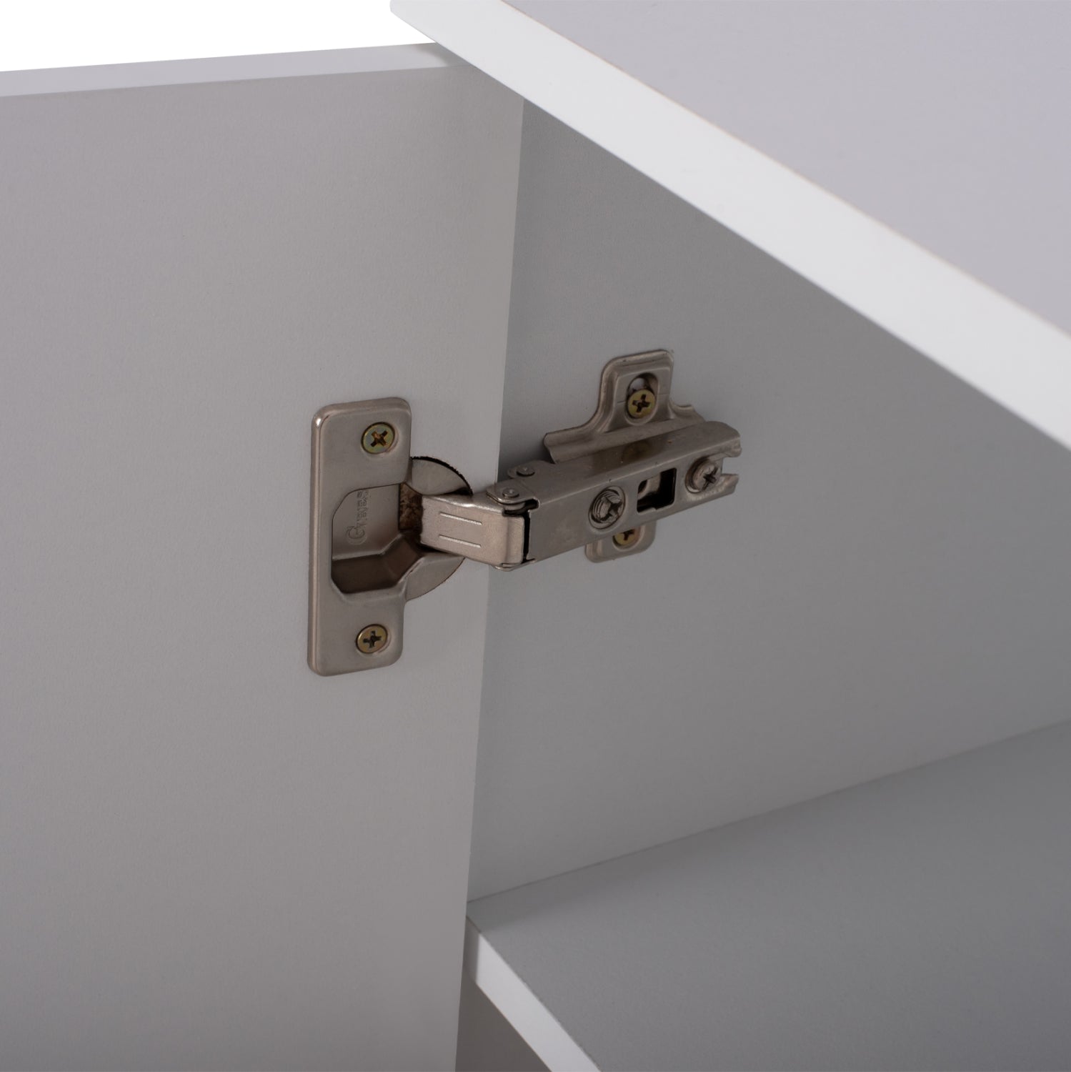 Шкаф за обувки EMERIE  бял цвят/60X40.5X80 см.