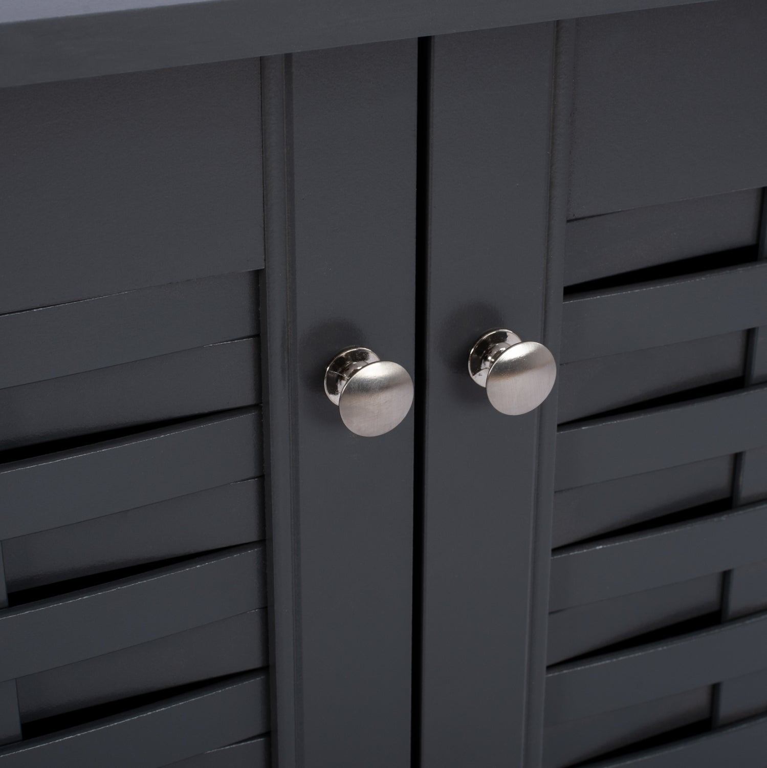 Шкаф за обувки CASSIOPE сив цвят 77x34x67.5