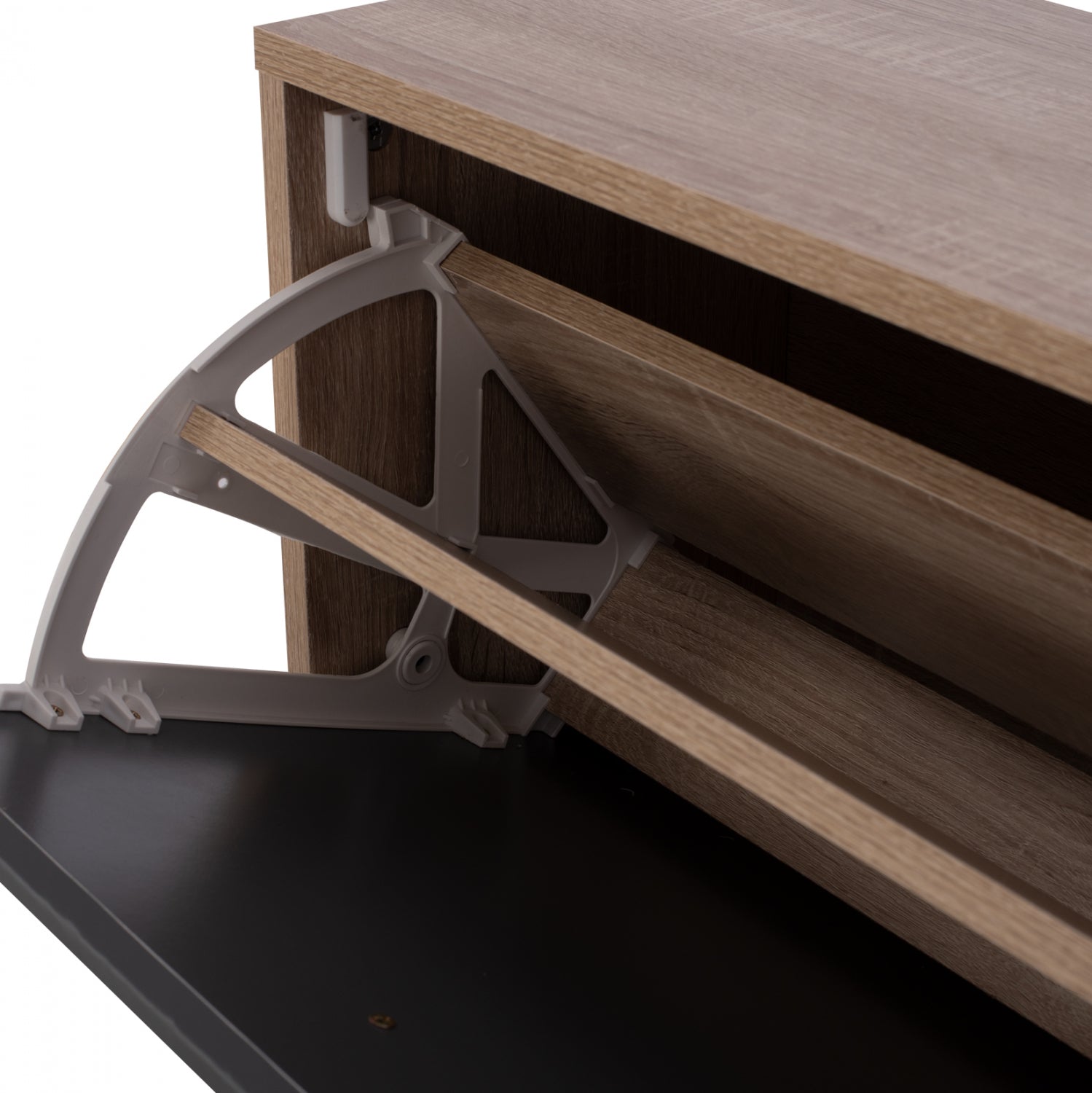 Шкаф за обувки  DAVINA цвят сонома-сив 62х24х110см